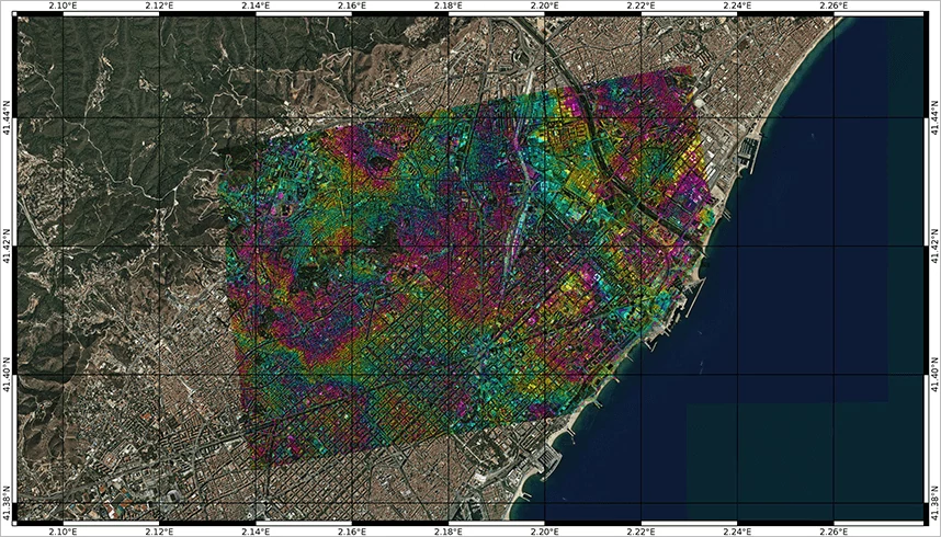 Barcelona Interferogram