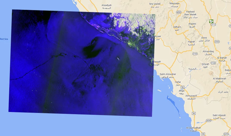 oil spill in the Red Sea