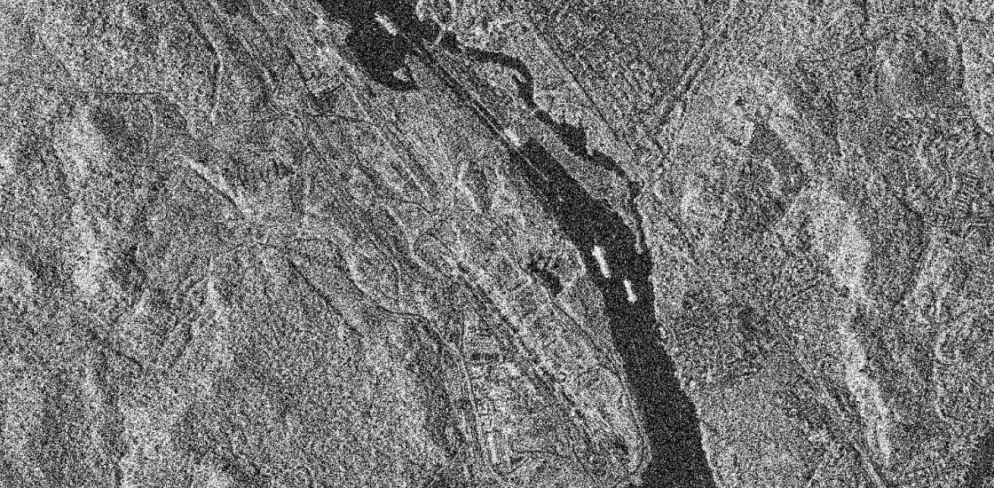 satellite image with resolution of 5m