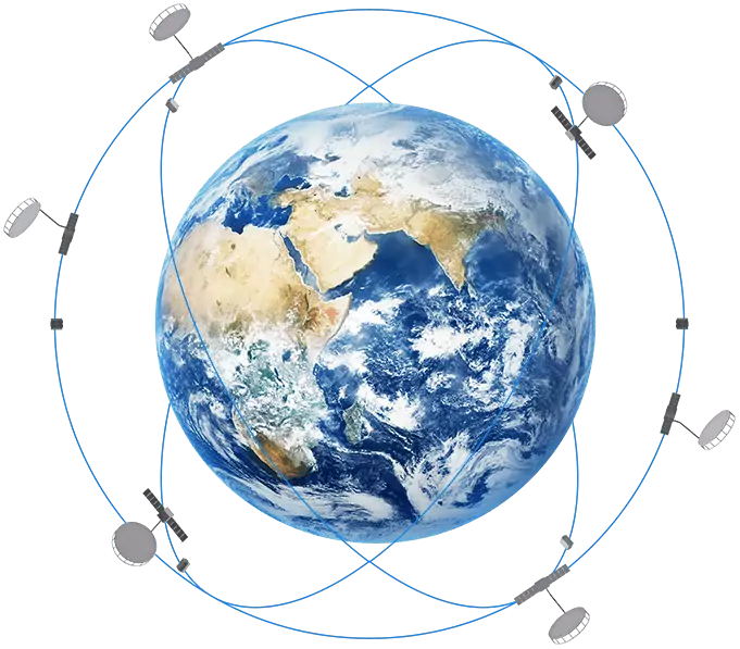 constellation of optical and SAR satellites