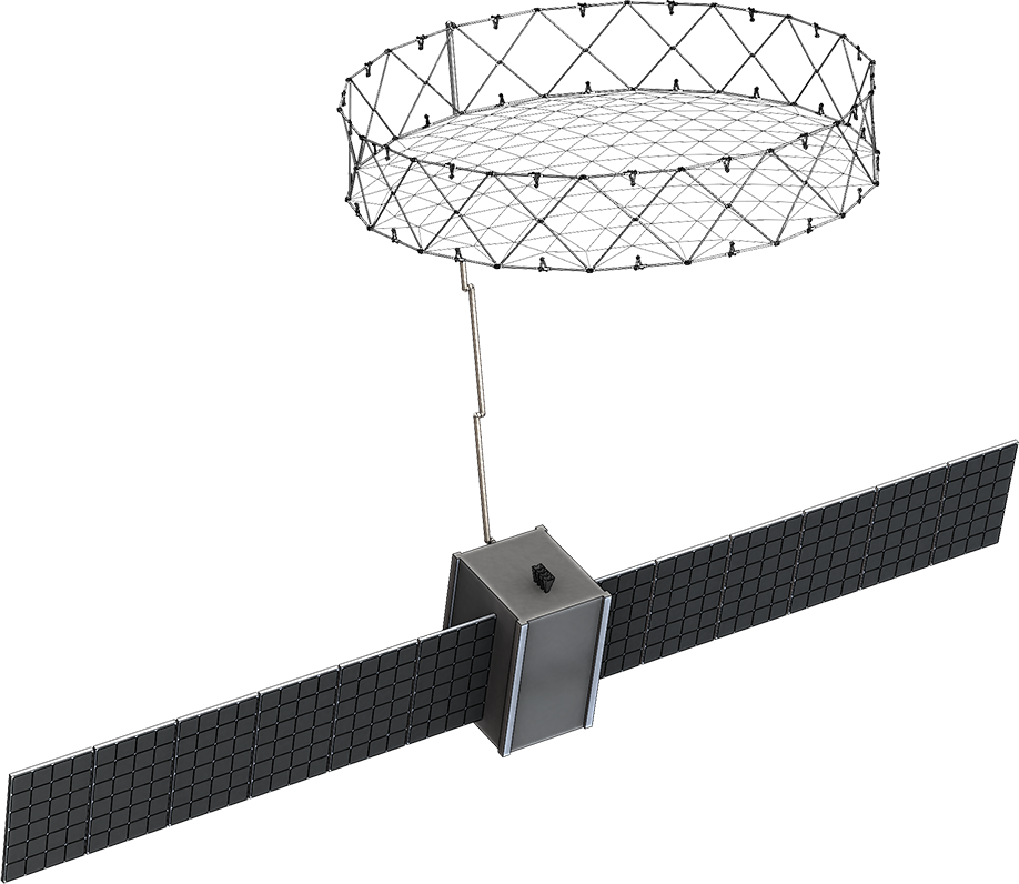 SAR satellite payload